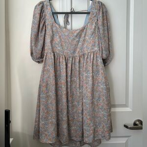 Altr’d State Floral Puff Sleeve Dress